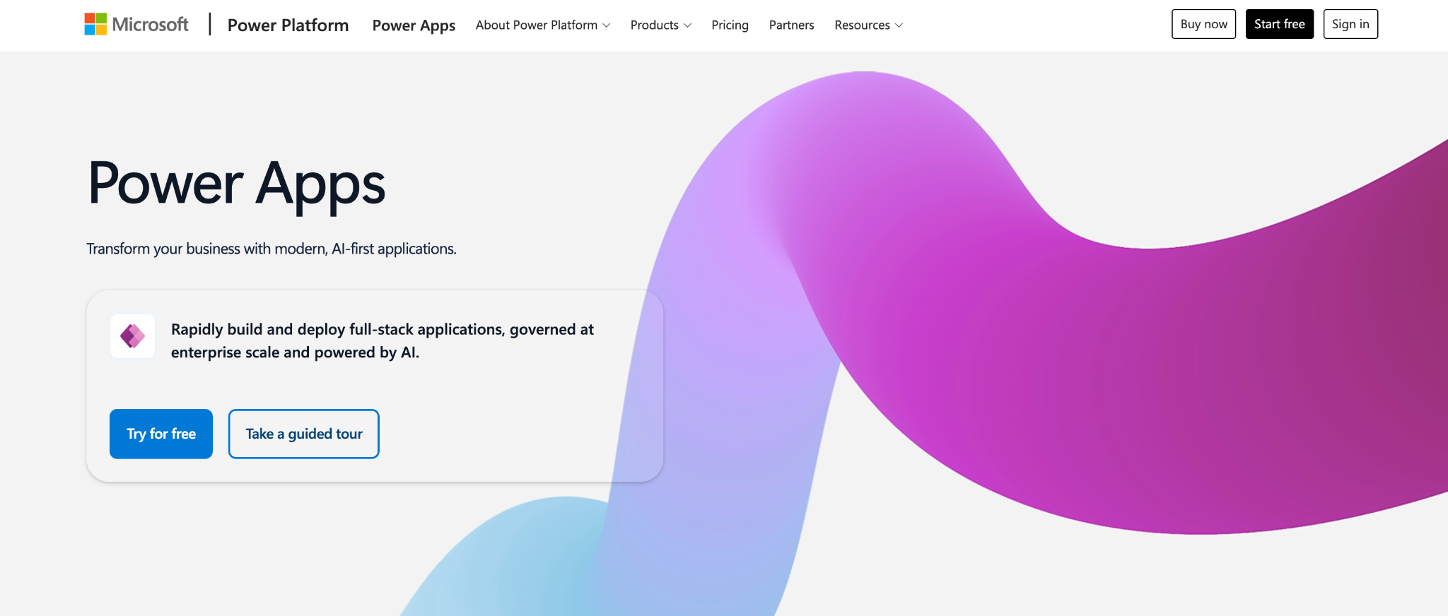 Microsoft Power Apps