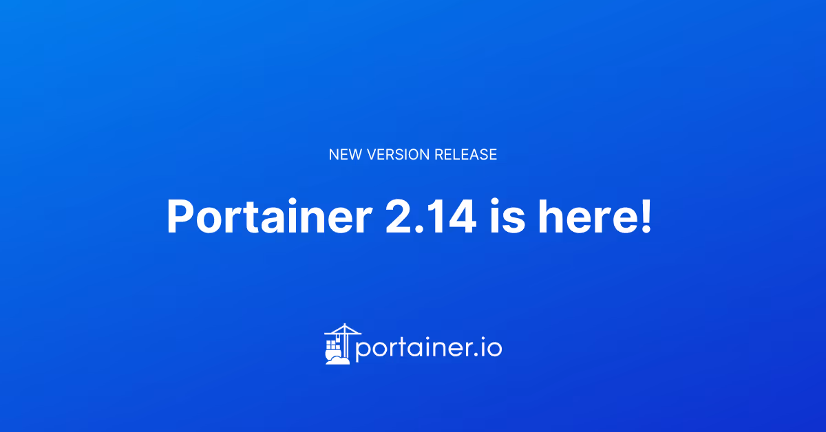 Portainer 2.14 - now with Kubernetes provisioning on EKS, GKE, and AKS