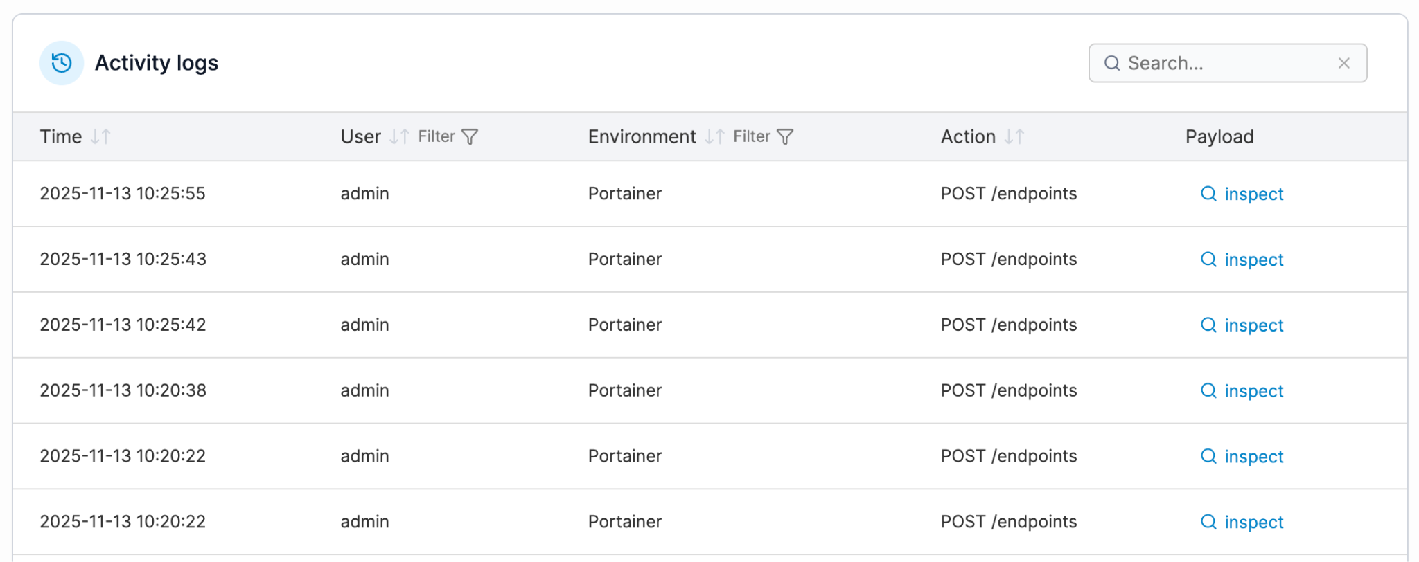 Under Portainer-Run, the commit-before-deploy flow enforces all three